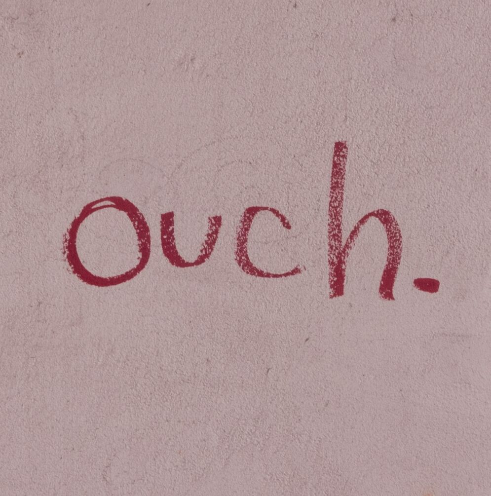 text ouch