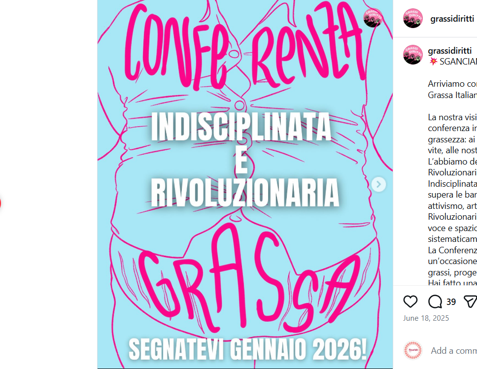 Conferenza Grassa Italy