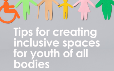 Infographic: Body neutral youth spaces for all bodies